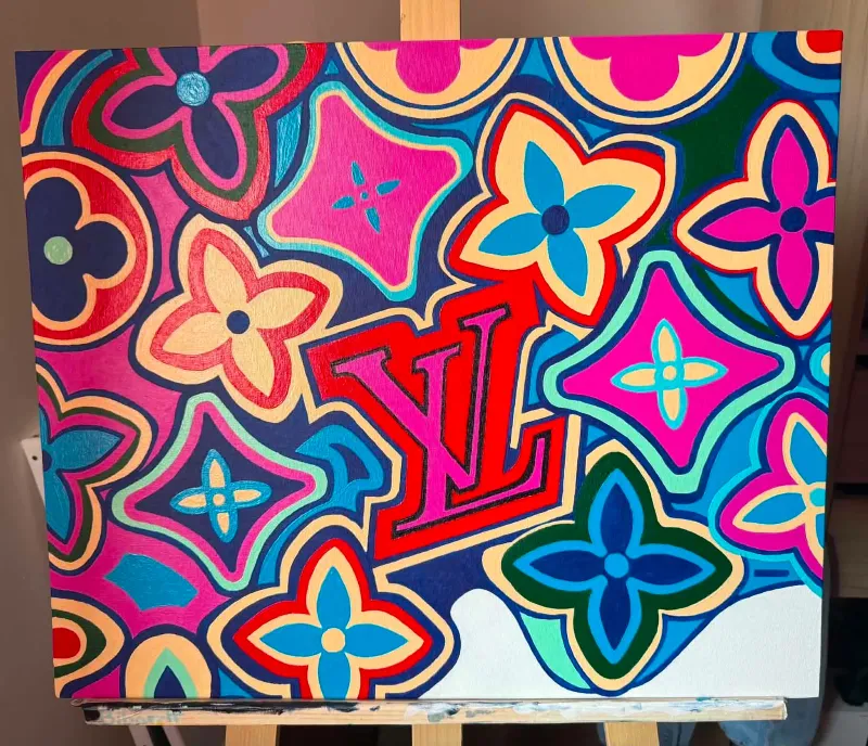 Monogram, Pattern, Overflow.