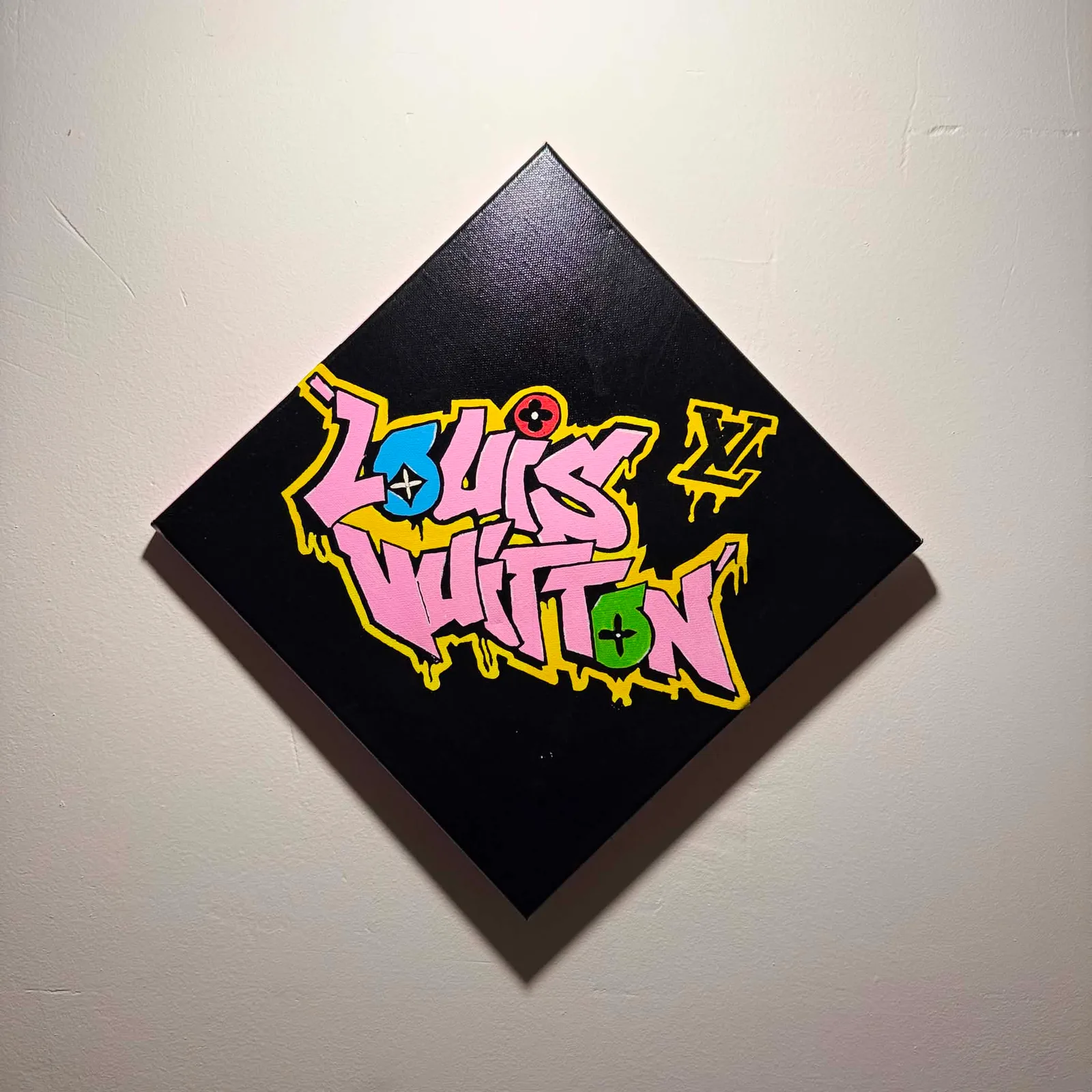 Wildstyle — Acrylique sur toile, 30 × 30 cm, 2020
